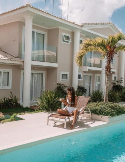 Apartamento Em Arraial D'ajuda Com Piscina Sauna Academia